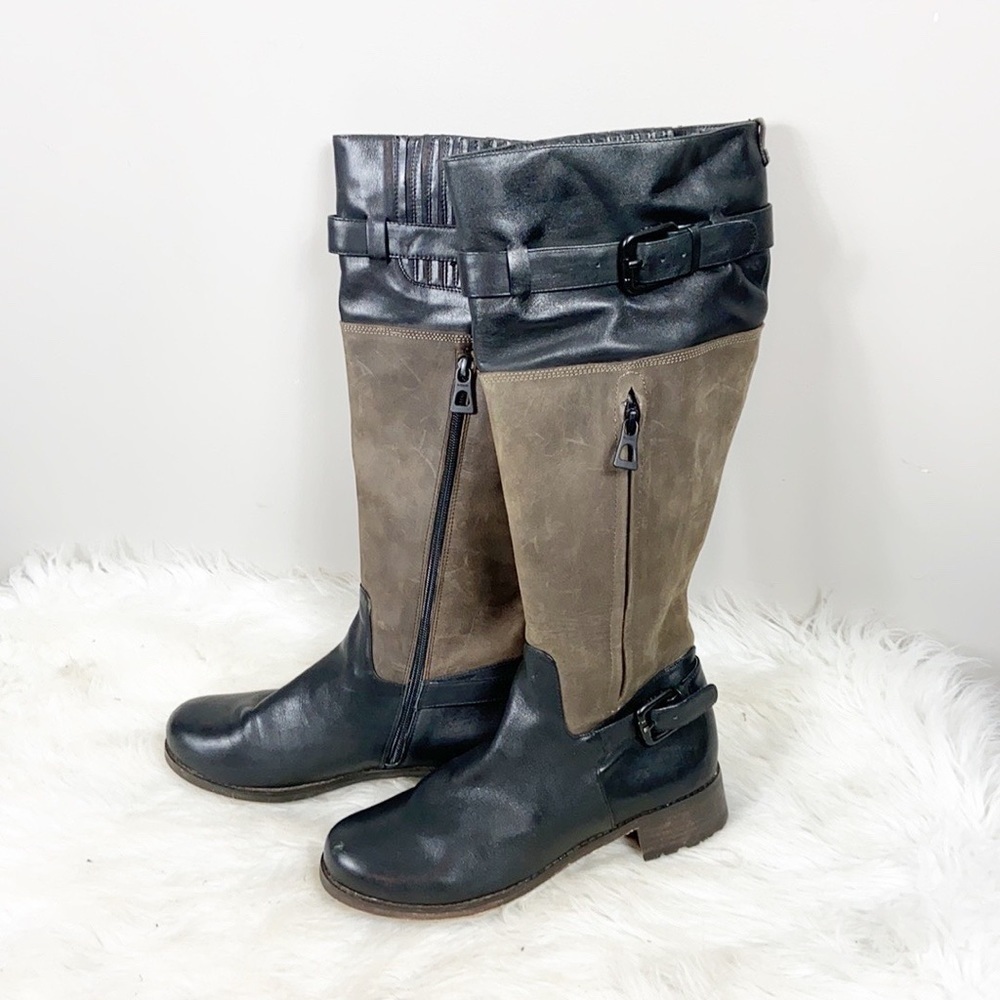 RUDSAK Two-Toned Leather Riding Boots Size 40